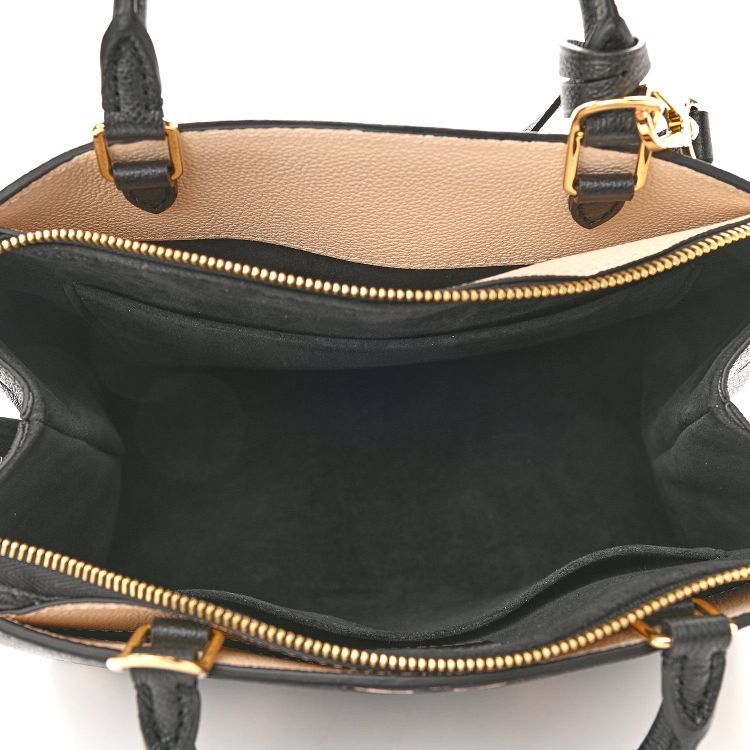 Louis Vuitton Empreinte Monogram Giant Petit Palais Black Beige 5 of 9