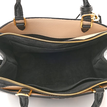 Louis Vuitton Empreinte Monogram Giant Petit Palais Black Beige 5 of 9