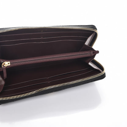 Chanel Caviar Quilted Large Gusset Zip Around Wallet Black 5 of 9