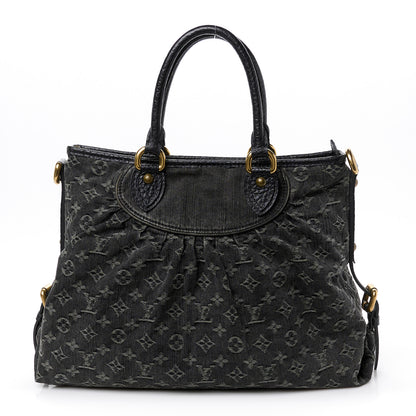Louis Vuitton Denim Neo Cabby GM Black 1 of 9