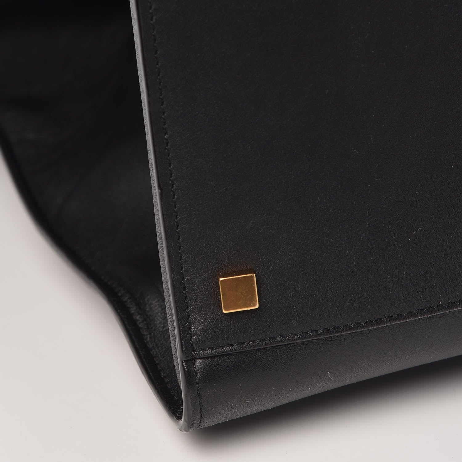 Saint Laurent Calfskin Large Manhattan Shopper Tote Black 11 of 13