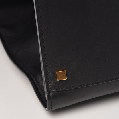 Saint Laurent Calfskin Large Manhattan Shopper Tote Black 11 of 13