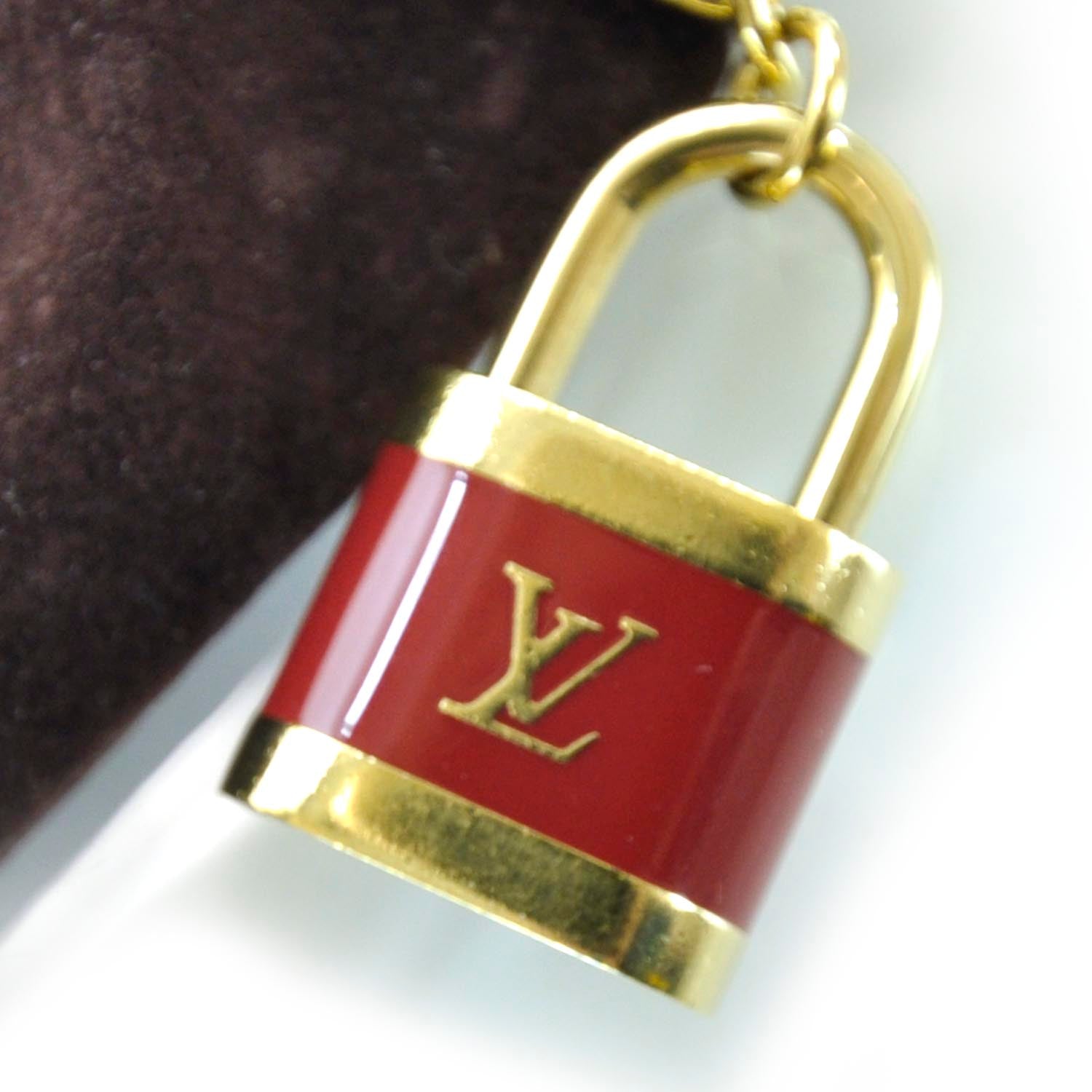 Louis Vuitton PTE Cles Cadenas Key Holder Red 6 of 7