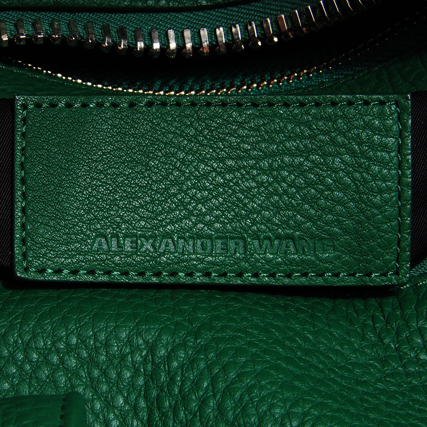 Alexander Wang Pebbled Lambskin Rocco Vine With Gold Hardware 7 of 7