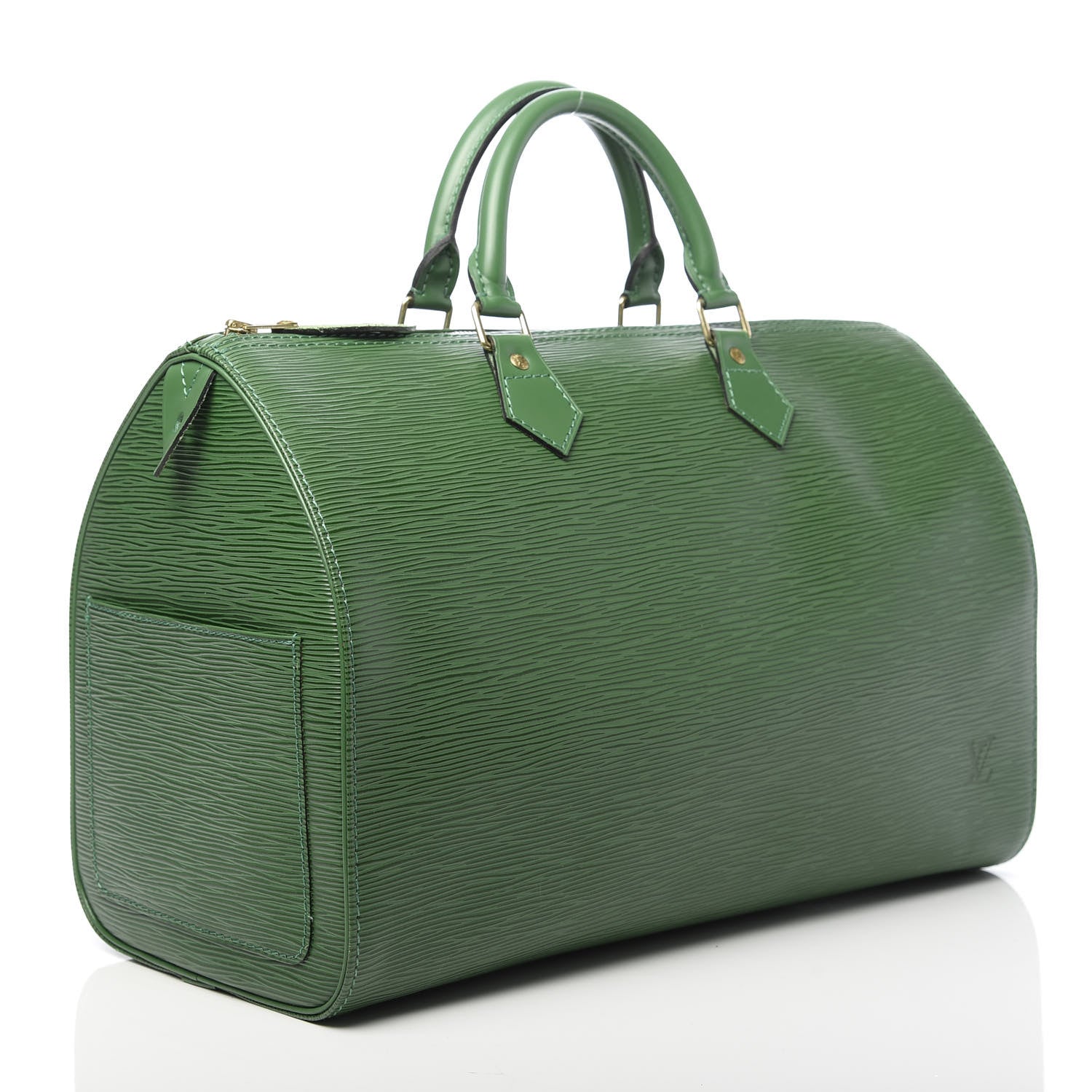 Louis Vuitton Epi Speedy 35 Borneo 3 of 11