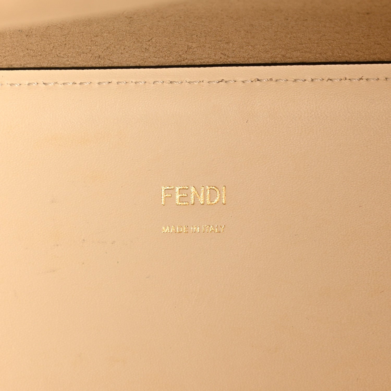Fendi Vitello King Plexiglass Logo Embossed Medium Fendi Sunshine Shopper Tote White Ice 6 of 15