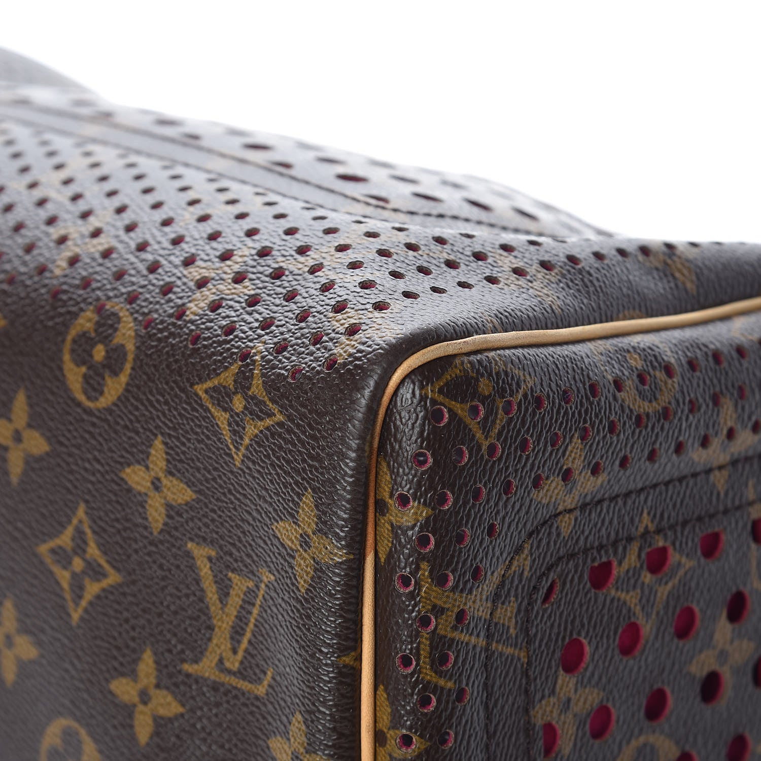 Louis Vuitton Monogram Perforated Speedy 30 Fuchsia 12 of 15