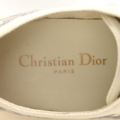 Christian Dior Canvas Oblique Walk'N'Dior Low Top Sneakers 38 Grey Stone 6 of 12