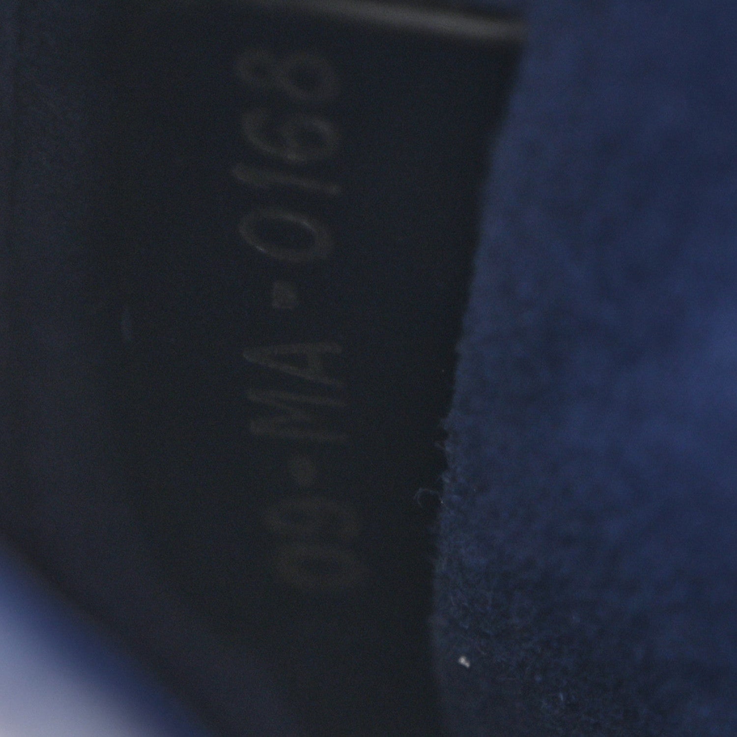 Christian Dior Calfskin Mini Saddle Bag Blue 7 of 13