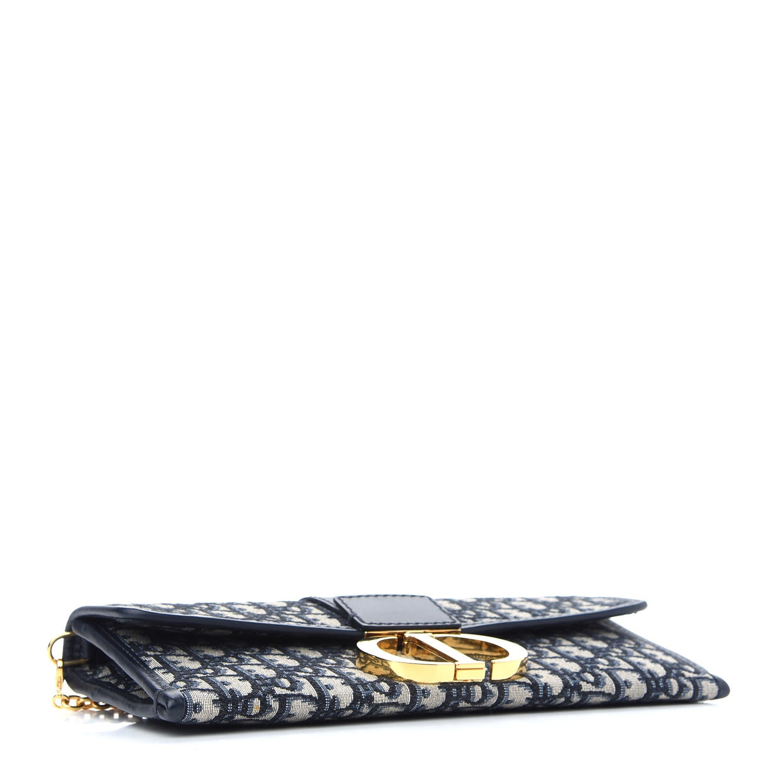 Christian Dior Oblique 30 Montaigne Chain Pouch Blue 4 of 8
