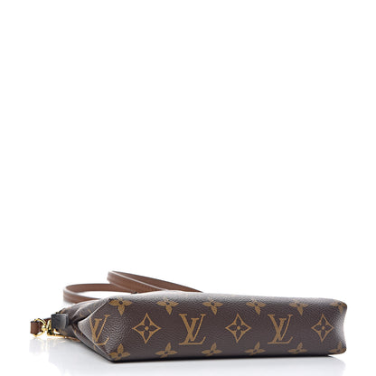 Louis Vuitton Monogram Pallas Clutch Black 4 of 9