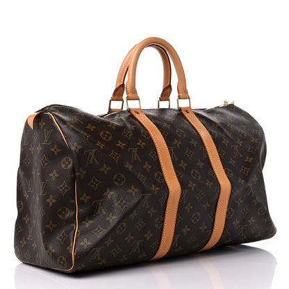 Louis Vuitton Monogram Keepall 45 3 of 15