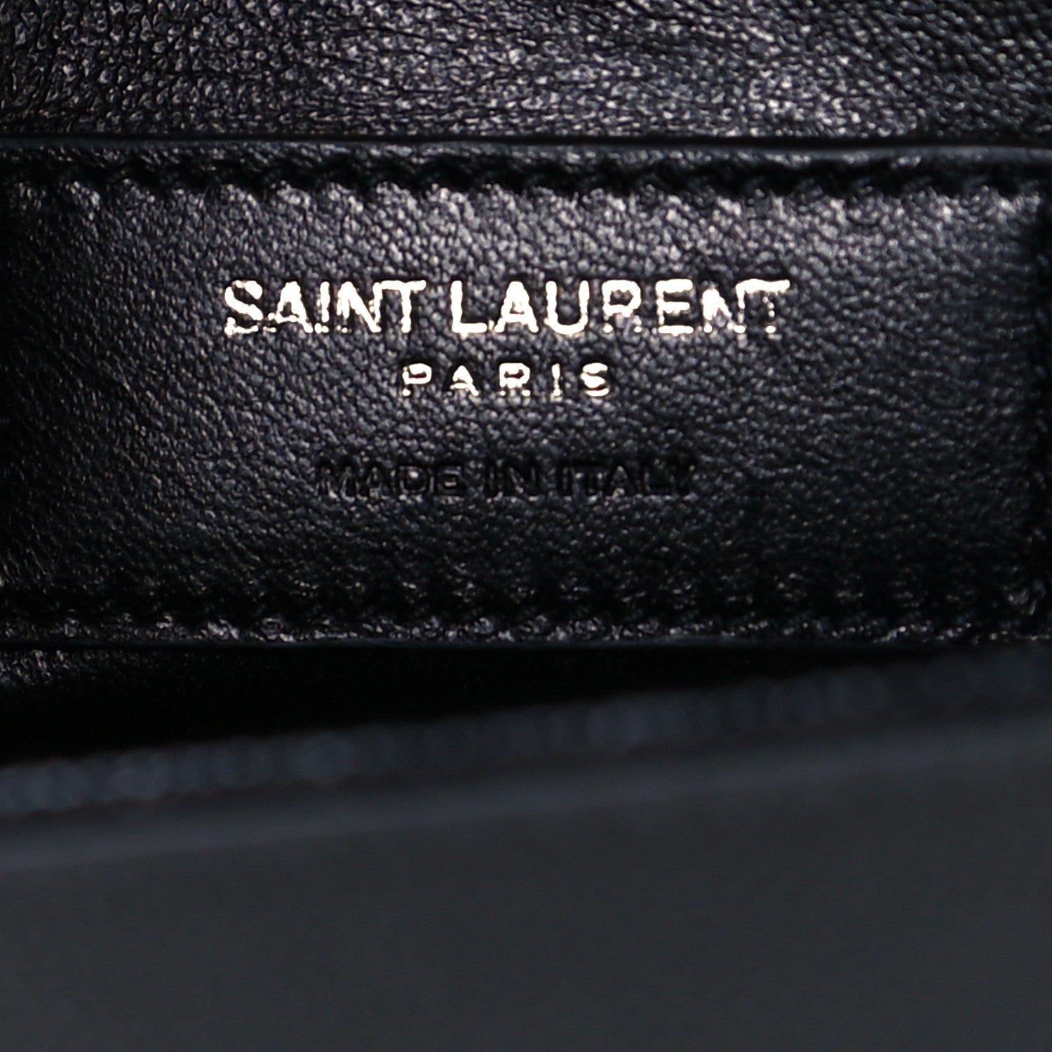 Saint Laurent Grain De Poudre Medium Classic Monogram Kate Satchel Black 6 of 11