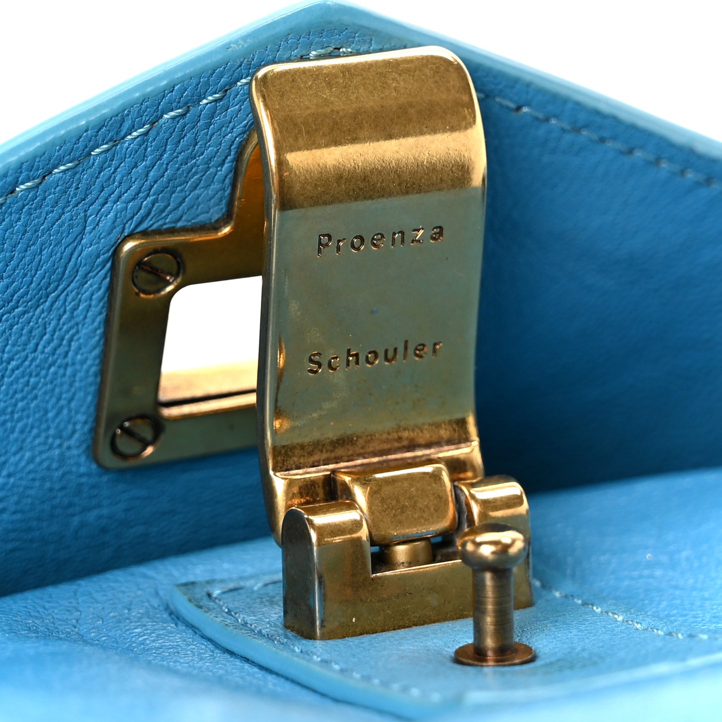 Lambskin Medium PS1 Satchel Blue