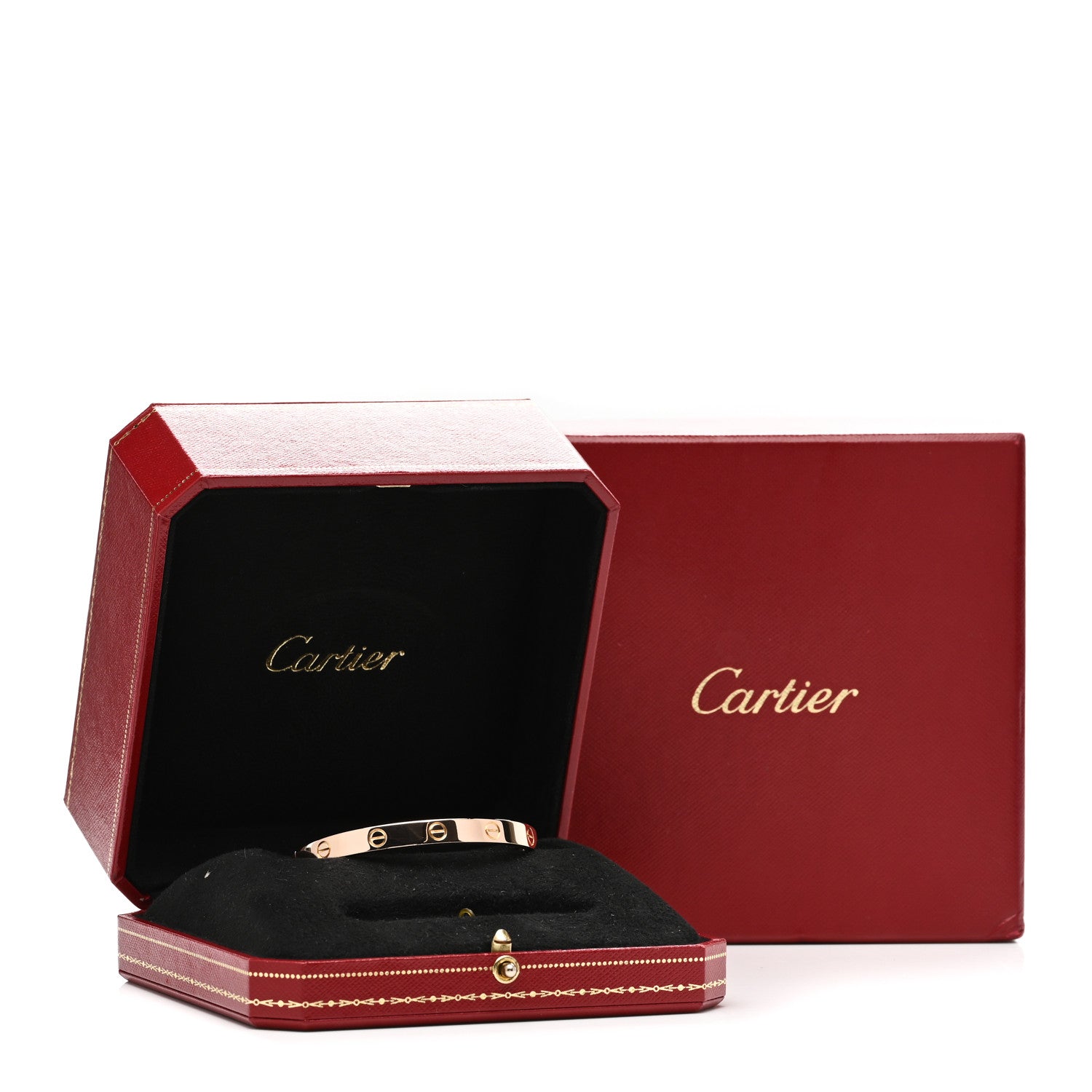 Cartier 18K Pink Gold LOVE Bracelet 17 4 of 4