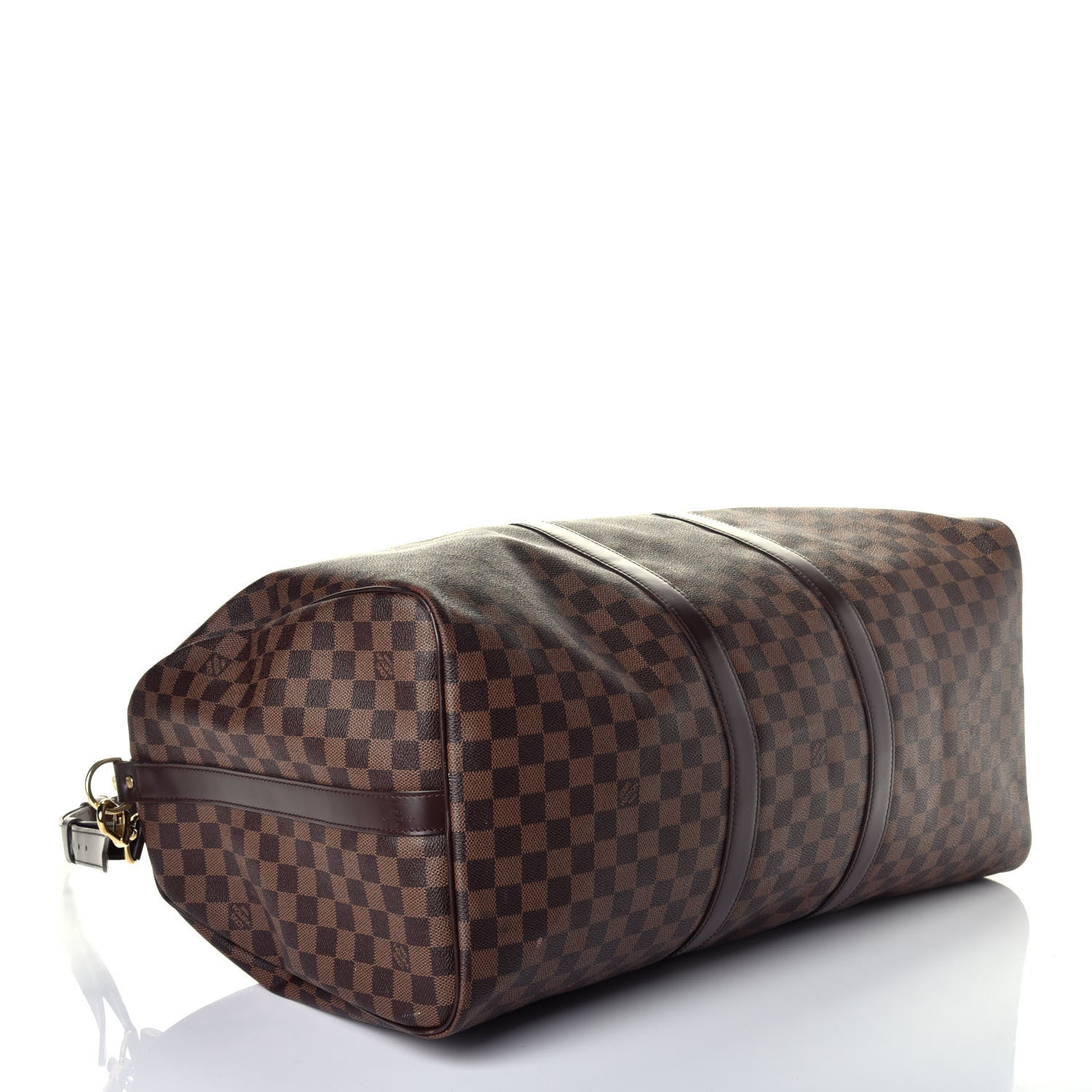 Louis Vuitton Damier Ebene Keepall Bandouliere 55 3 of 9