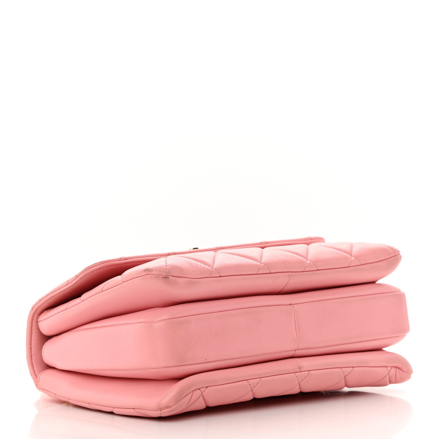 Chanel Lambskin Quilted Small Trendy CC Flap Dual Handle Bag Light Pink 4 of 16