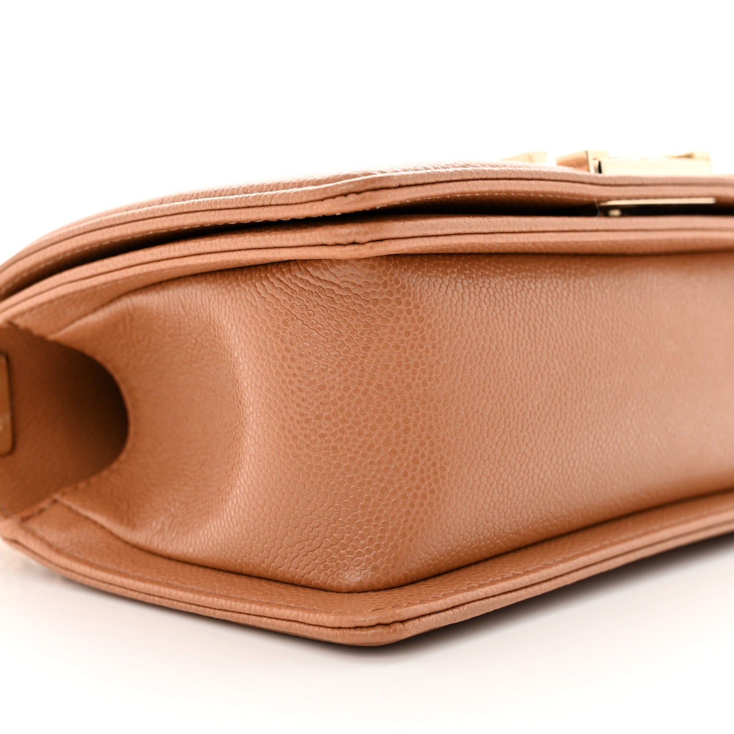 Chanel Caviar Quilted Small Boy Flap Brown 9 of 13