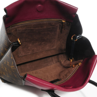 Louis Vuitton Monogram Cuir Orfevre Tote W PM Prunille 8 of 8