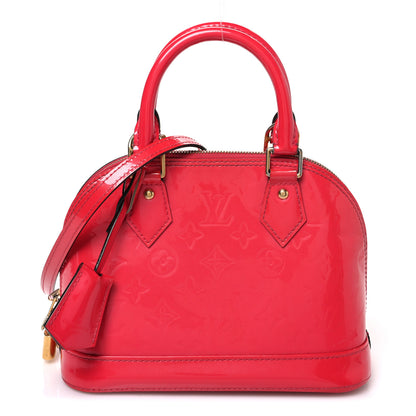 Louis Vuitton Vernis Alma BB Hot Pink 1 of 12