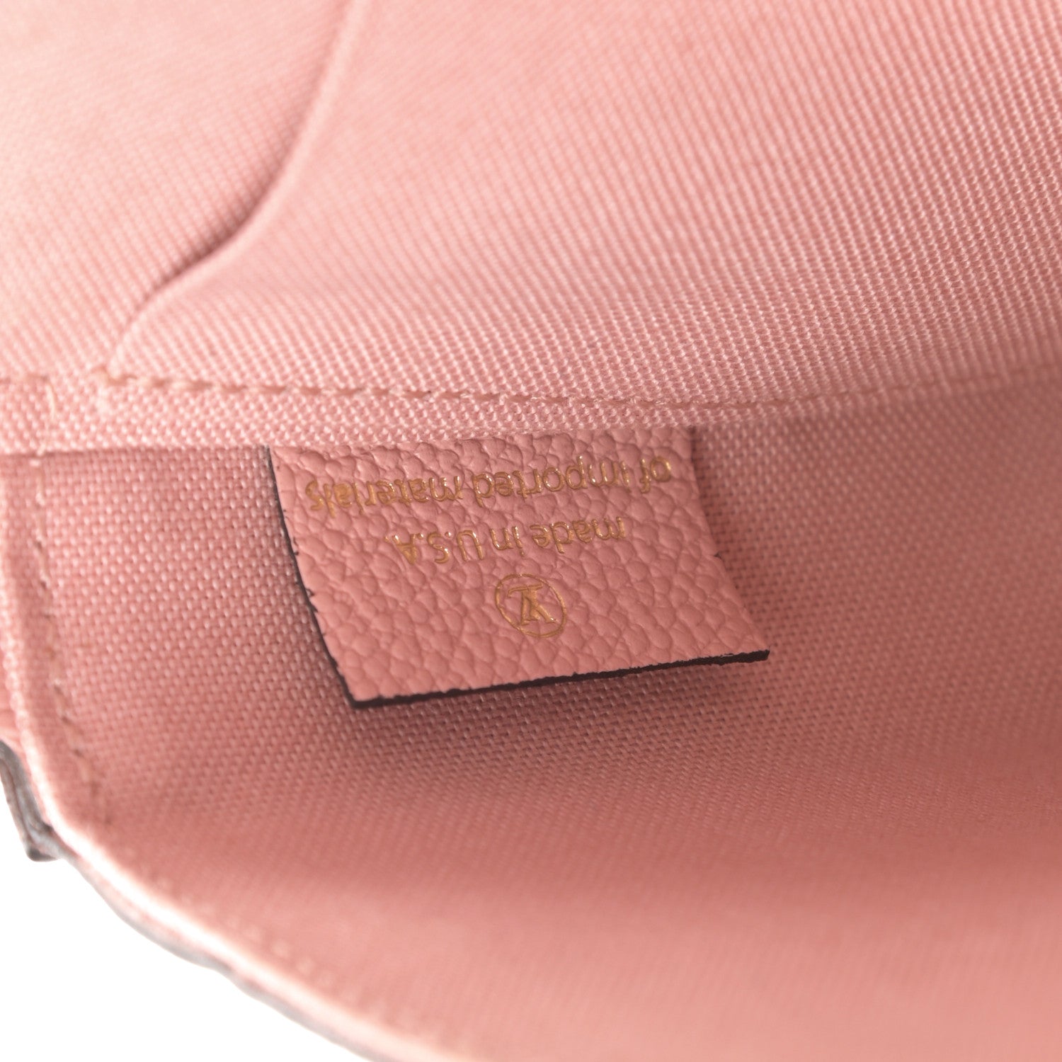 Louis Vuitton Empreinte Pochette Felicie Chain Wallet Rose Poudre 9 of 15