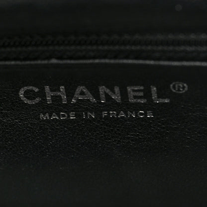 Chanel Satin Quilted Timeless Clutch Black 6 of 8