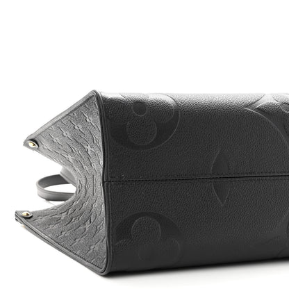 Louis Vuitton Empreinte Monogram Giant Onthego MM Black 8 of 9