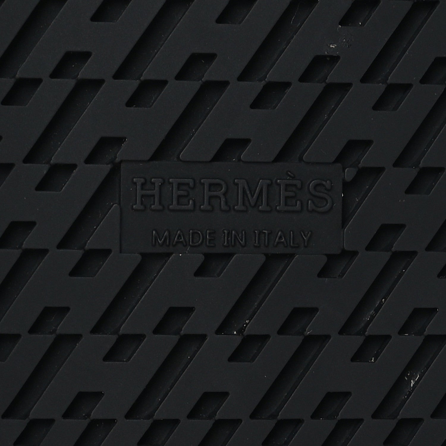 Hermes Calfskin Womens Chypre Sandals 38.5 Black 8 of 9