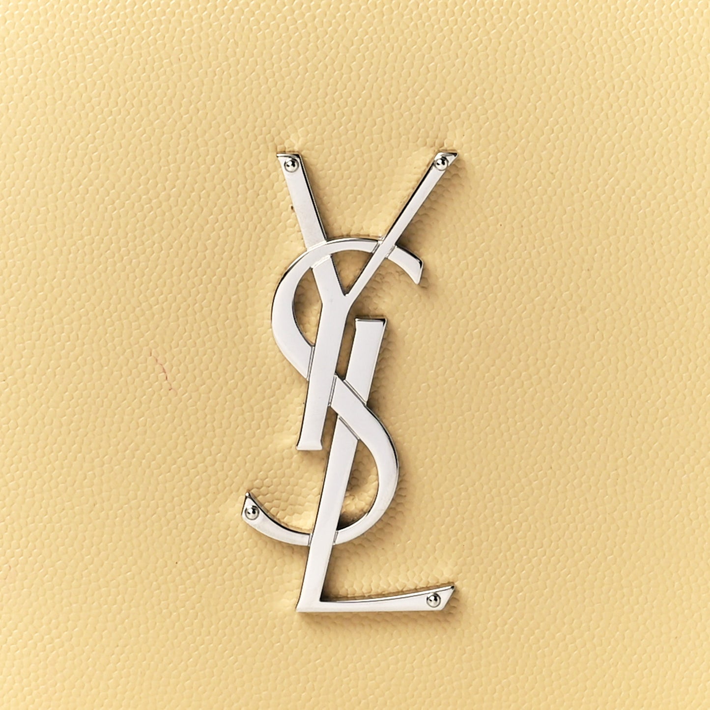 Grain De Poudre Classic Kate Monogram Clutch Nude Powder