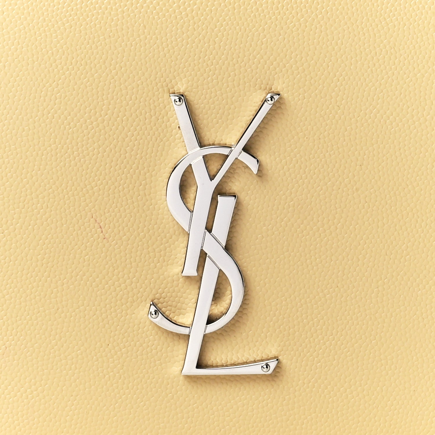 Saint Laurent Grain De Poudre Classic Kate Monogram Clutch Nude Powder 9 of 13
