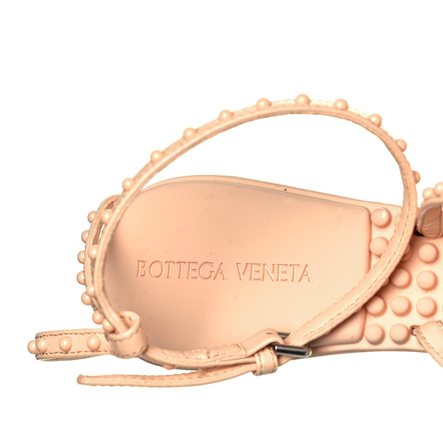 Bottega Veneta Lambskin Lagoon Bubble 55mm Sandals 40 Macaroon 13 of 17