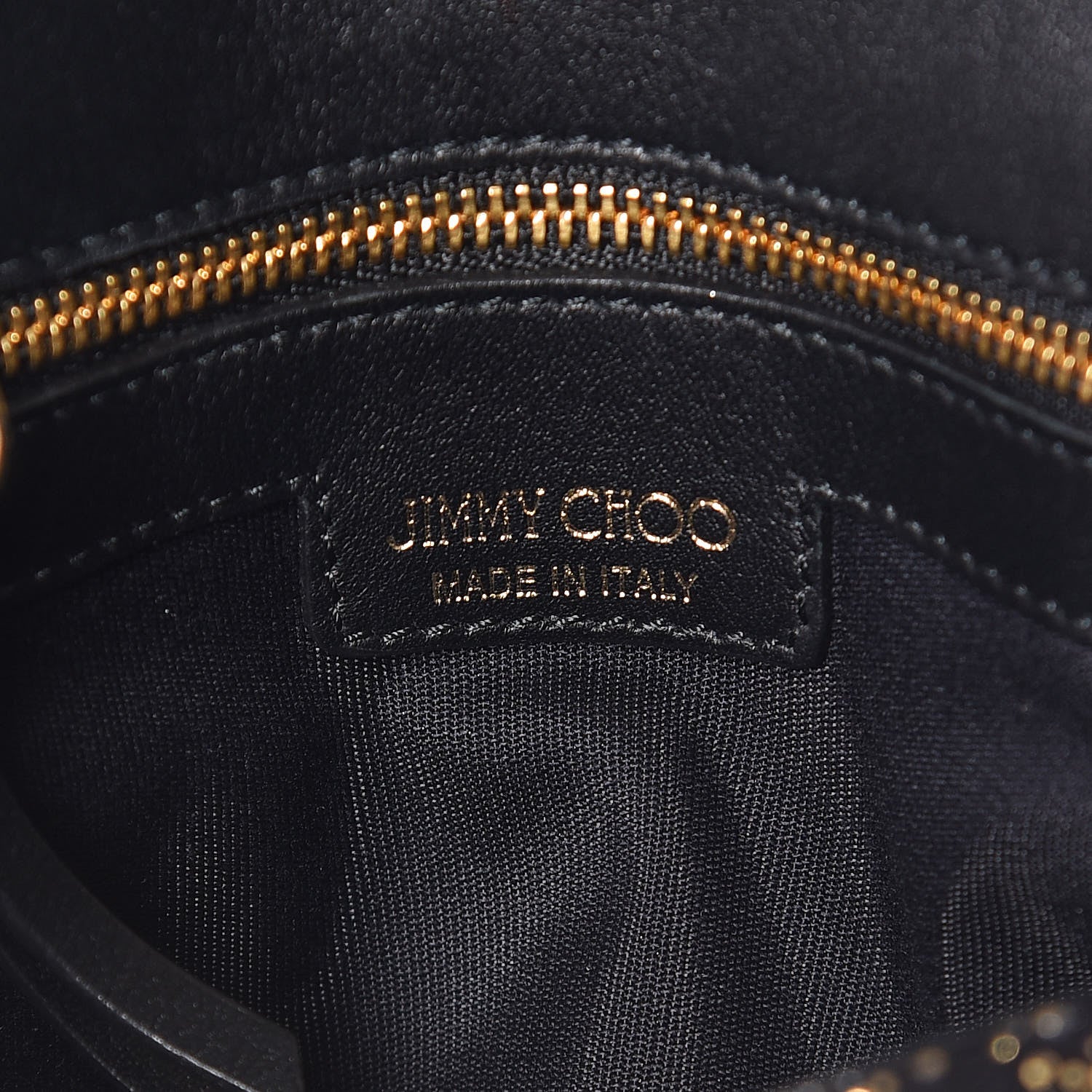 Jimmy Choo Glitter Mini Ruby Chain Crossbody Black 6 of 12