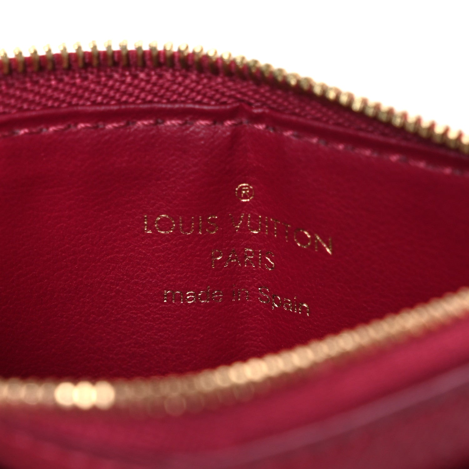 Louis Vuitton Monogram Zipped Card Holder Fuchsia 6 of 6
