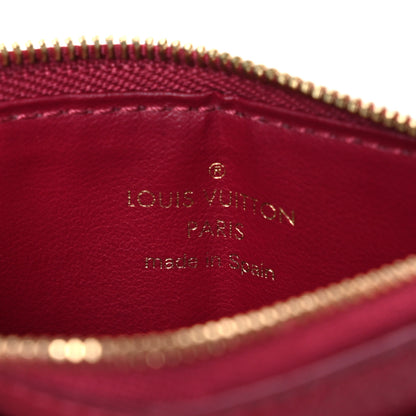 Louis Vuitton Monogram Zipped Card Holder Fuchsia 6 of 6