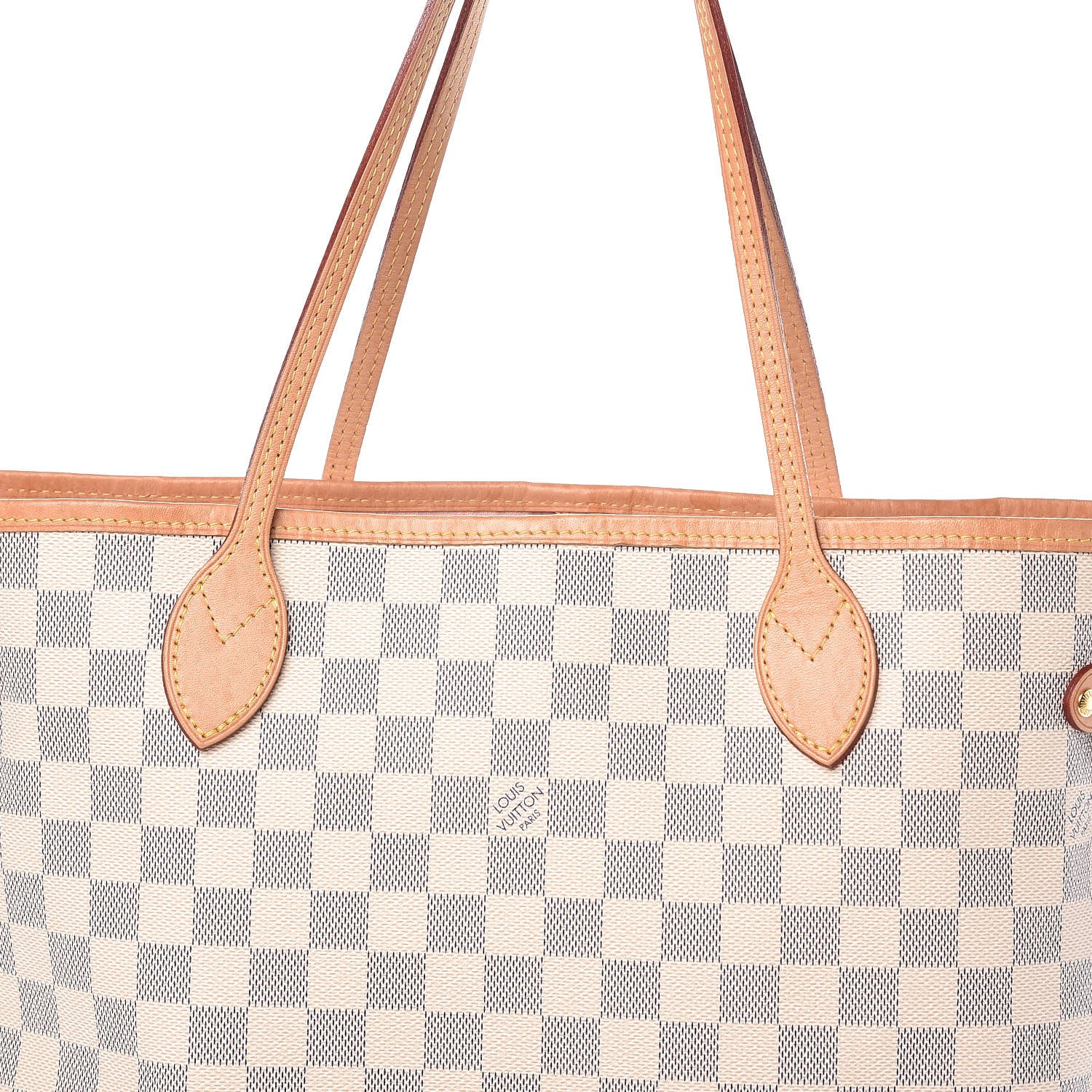 Louis Vuitton Damier Azur Neo Neverfull MM Rose Ballerine 19 of 24