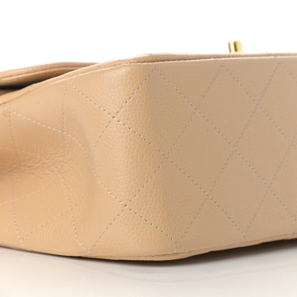 Chanel Caviar Quilted Jumbo Double Flap Beige Clair 8 of 13