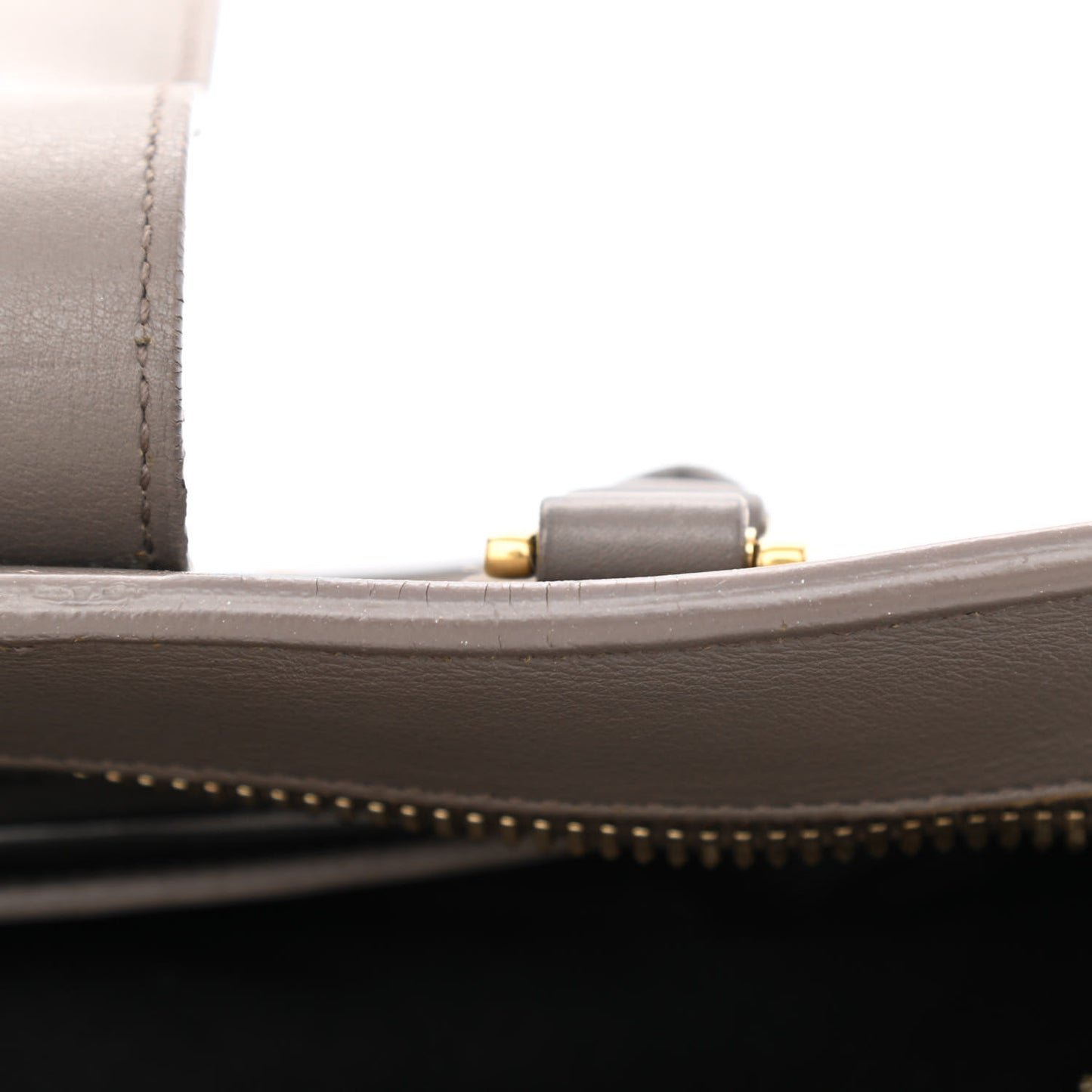 Calfskin Monogram Baby Cabas Fog