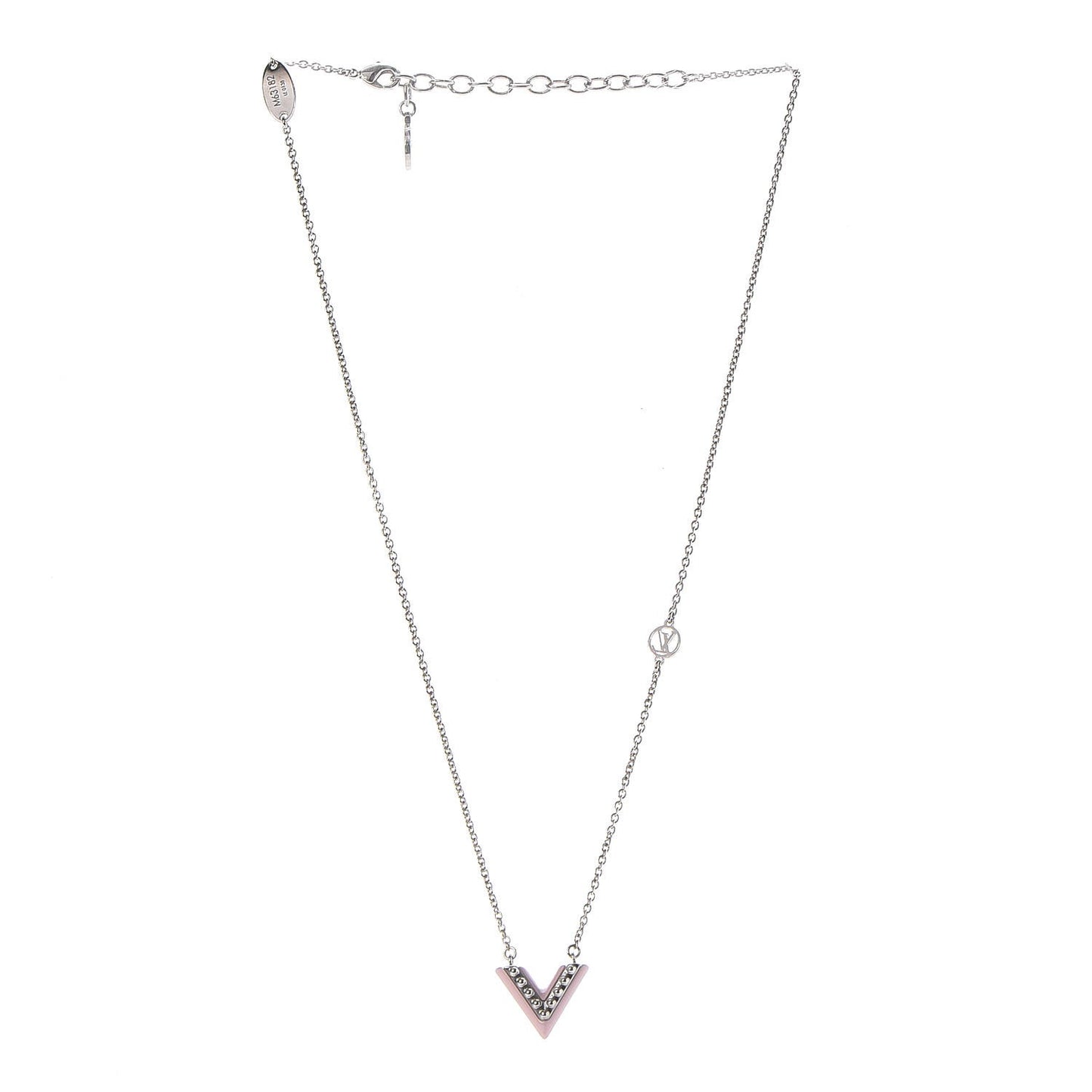Essential V Necklace Rose Palla
