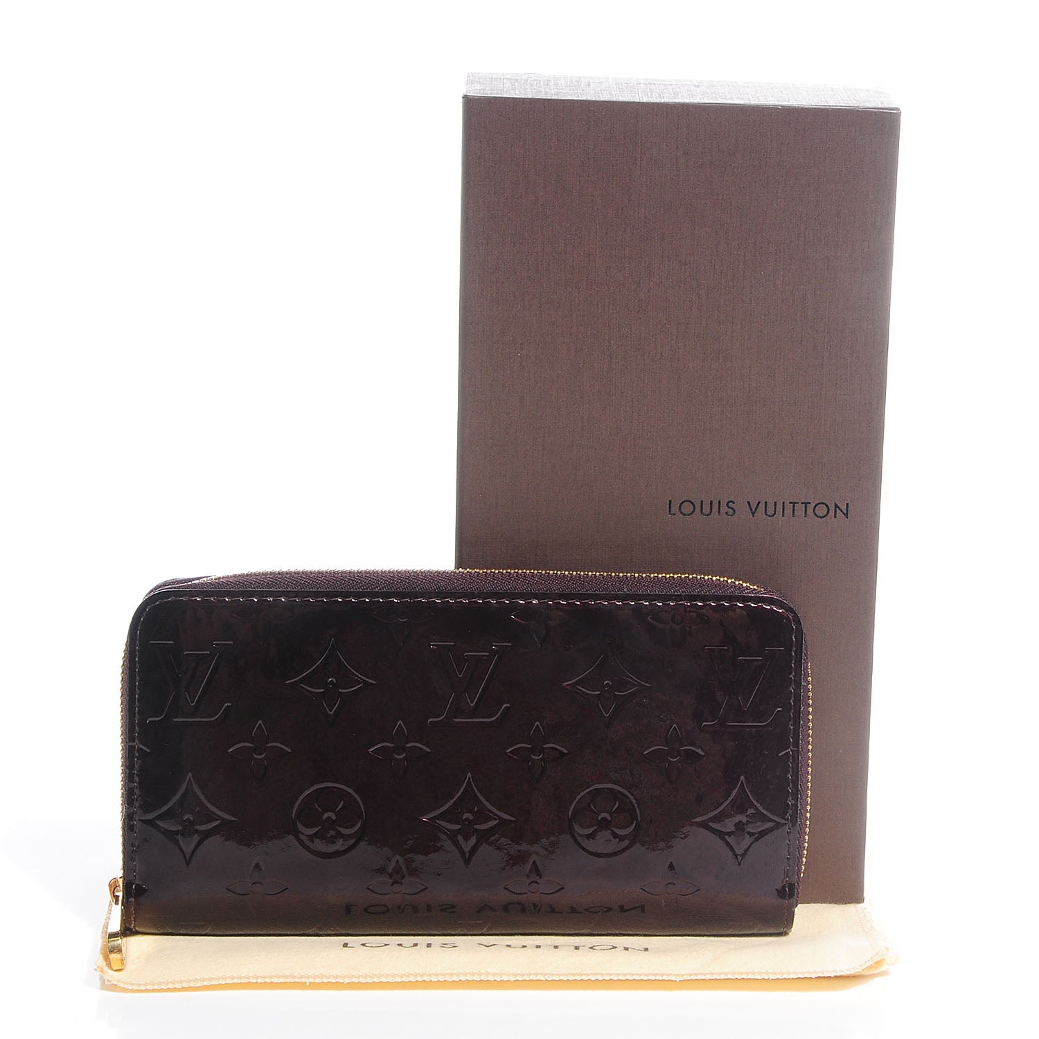 Louis Vuitton Vernis Zippy Wallet Amarante 5 of 8
