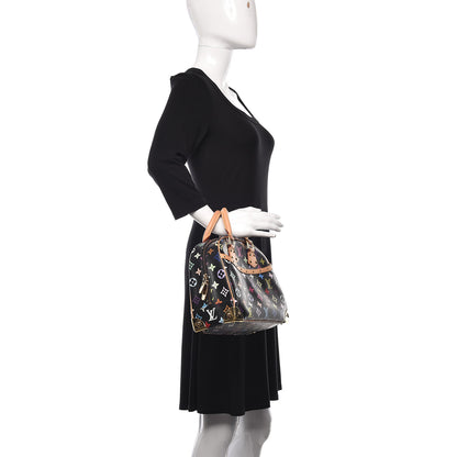 Louis Vuitton Monogram Multicolor Trouville Black 2 of 12
