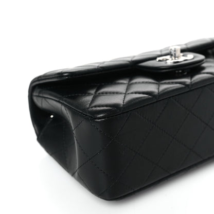 Chanel Lambskin Quilted Mini Rectangular Flap Black 8 of 9