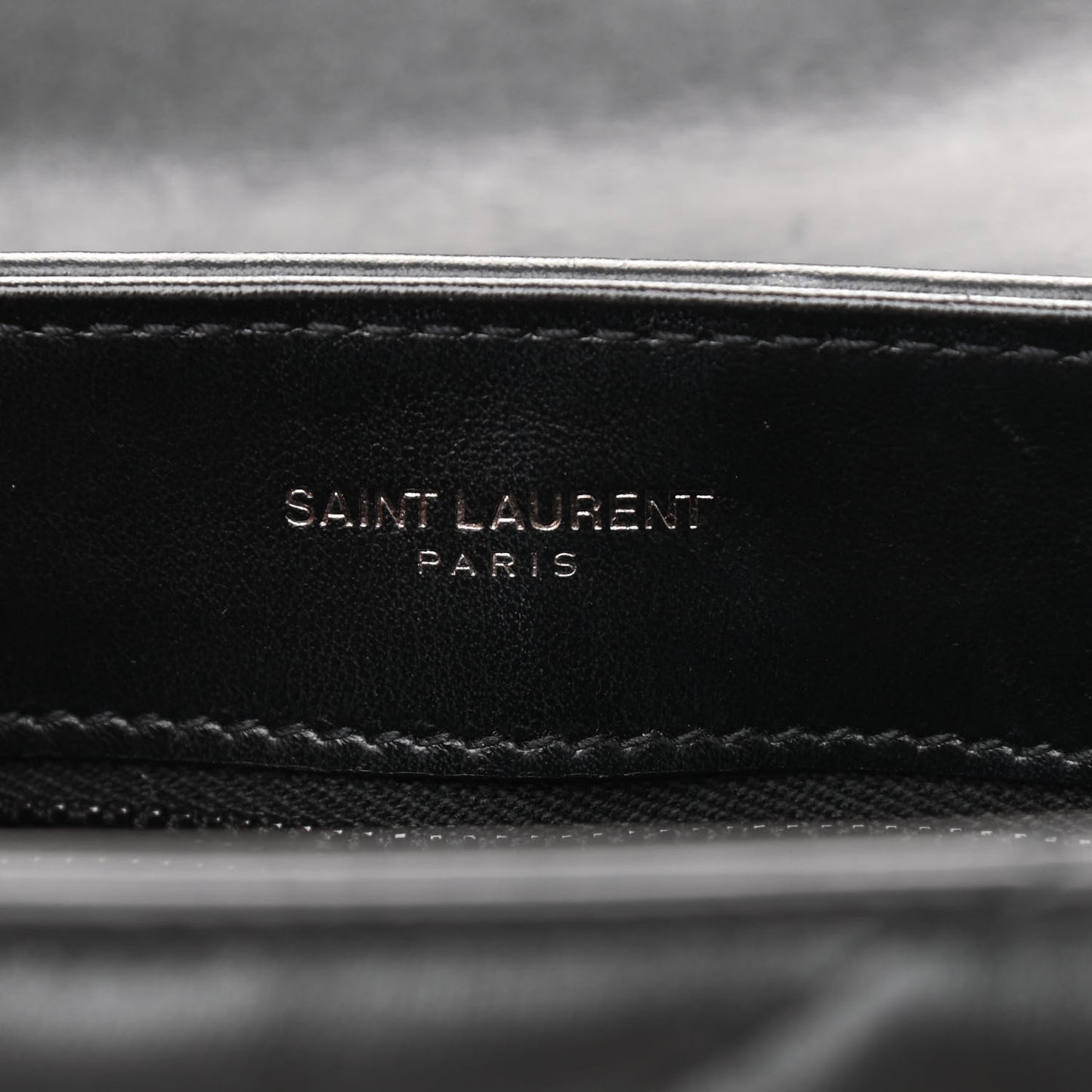Calfskin Y Quilted Monogram Toy Loulou Crossbody Bag Black