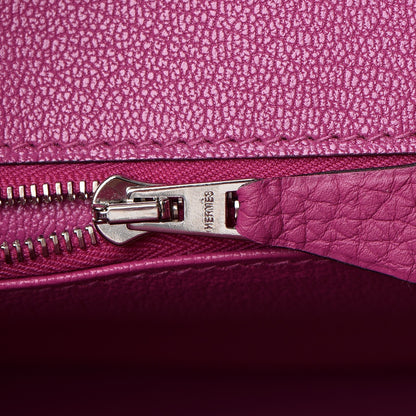 Hermes Togo Birkin 25 Rose Pourpre 17 of 37