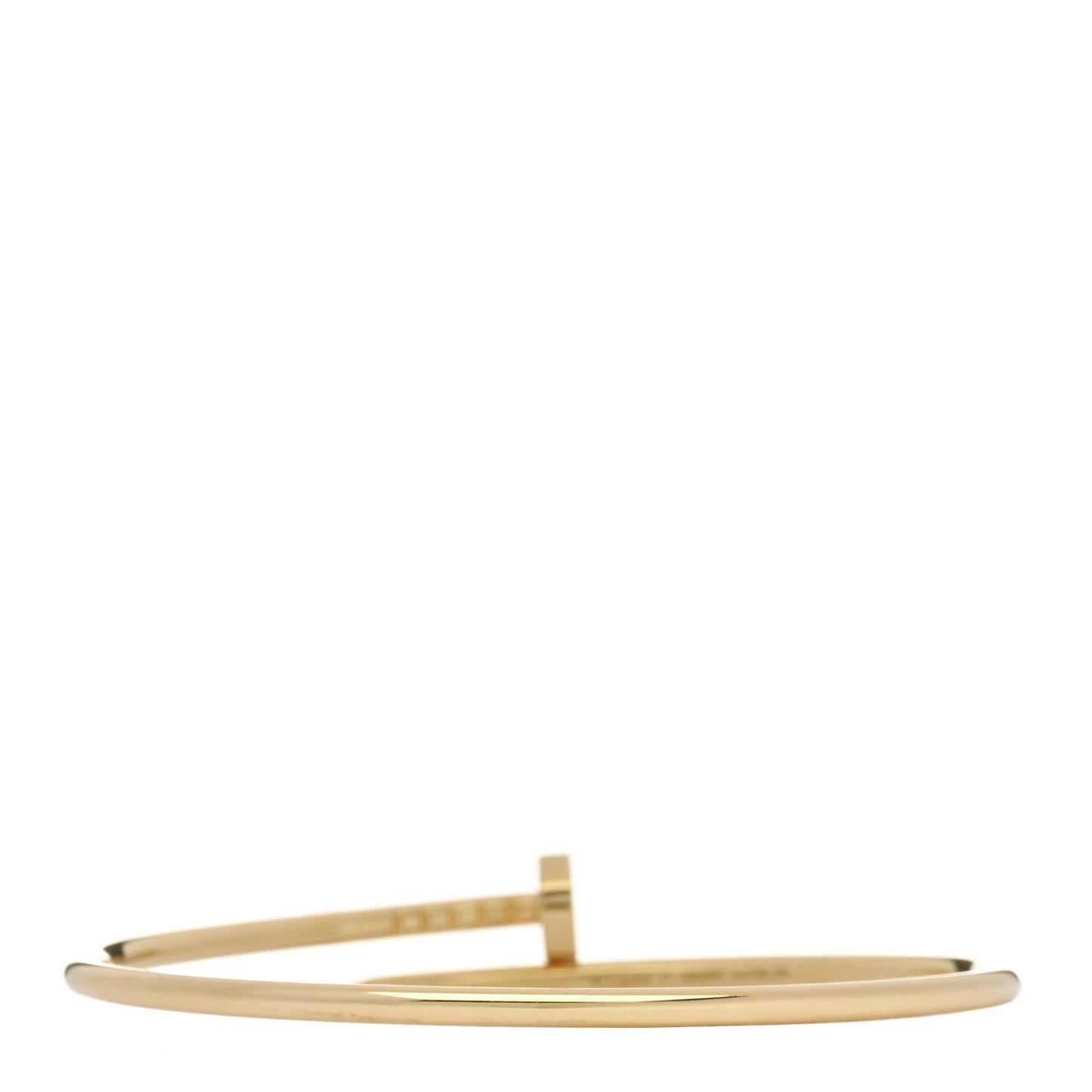18K Yellow Gold Small Juste Un Clou Bracelet 17