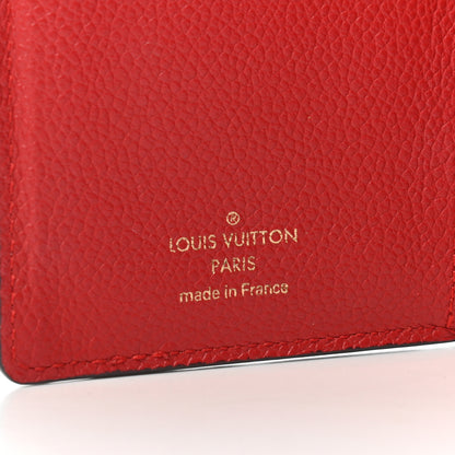 Louis Vuitton Empreinte Compact Curieuse Wallet Cherry 6 of 7