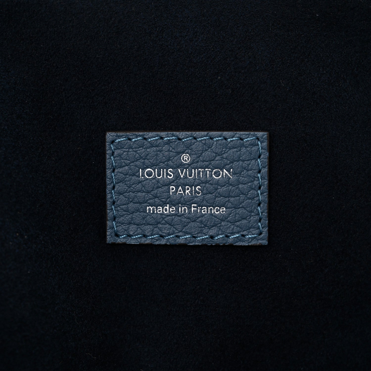 Louis Vuitton Taurillon Victor Briefcase Blue Gris 6 of 10