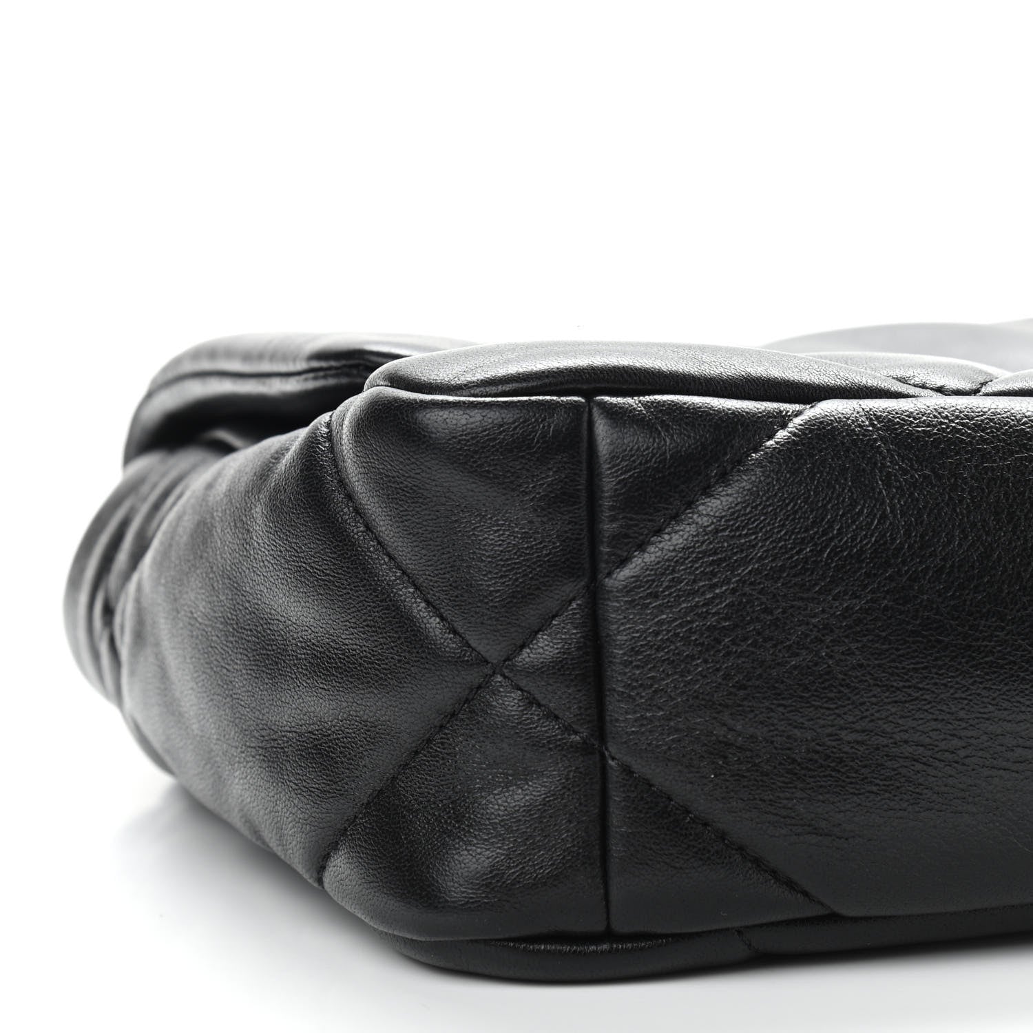 Chanel Lambskin Quilted Medium Chanel 19 Flap Black 9 of 11