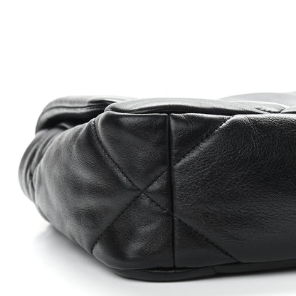 Chanel Lambskin Quilted Medium Chanel 19 Flap Black 9 of 11