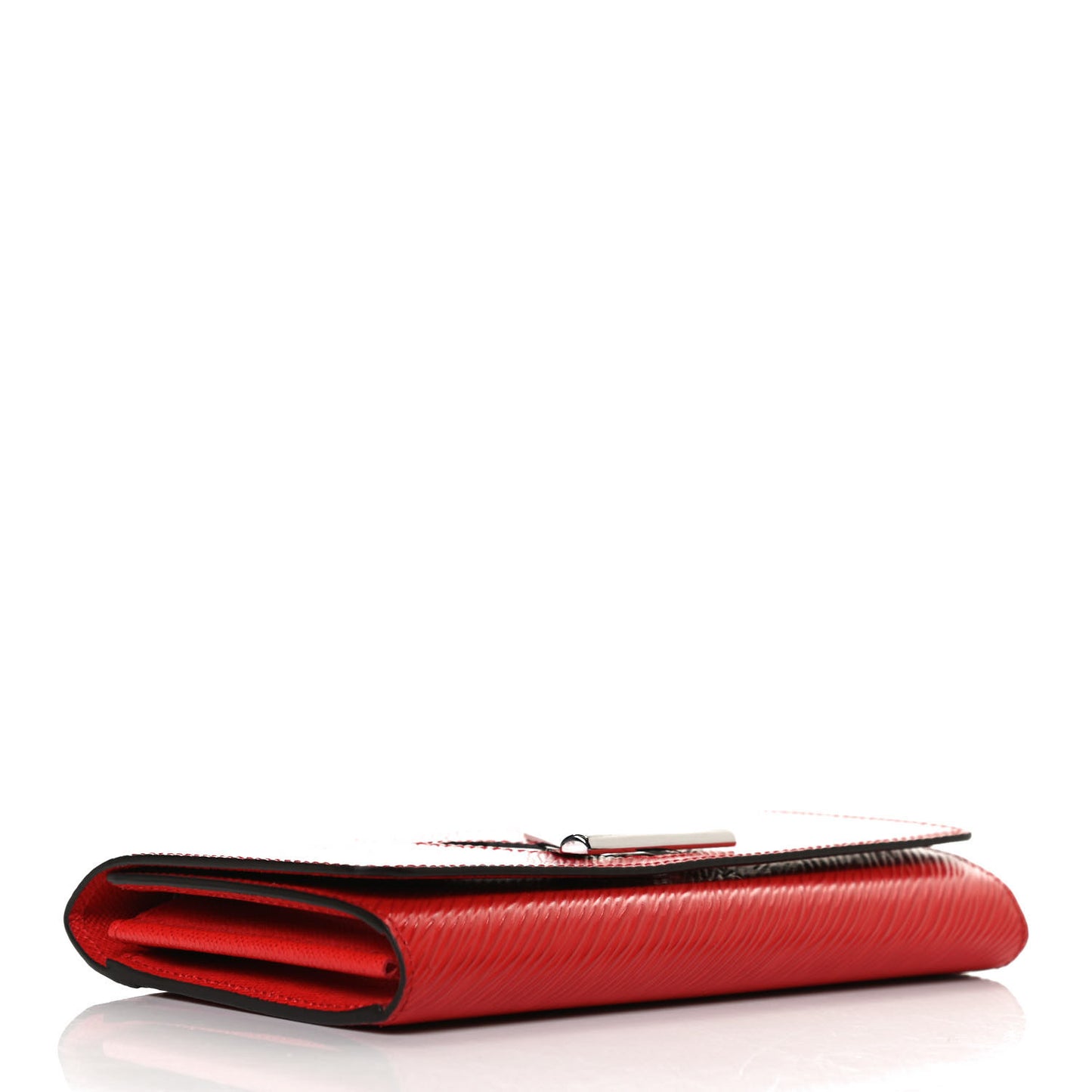 Epi Twist Wallet Coquelicot