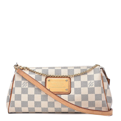 Louis Vuitton Damier Azur Eva Clutch 1 of 16
